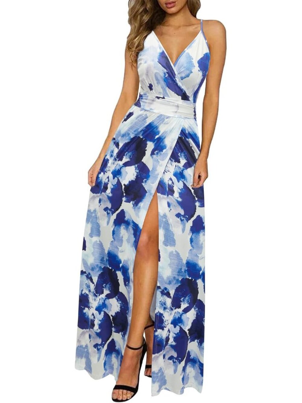 Women's 2026 Lightweight Summer Wedding Guest Beach Vacation Casual V Neck Split